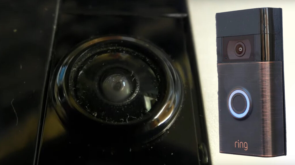 Ring Doorbell Fogged Lens - Water in Lens