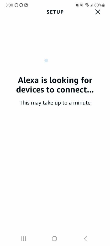 Amazon Alexa Looking For Devices