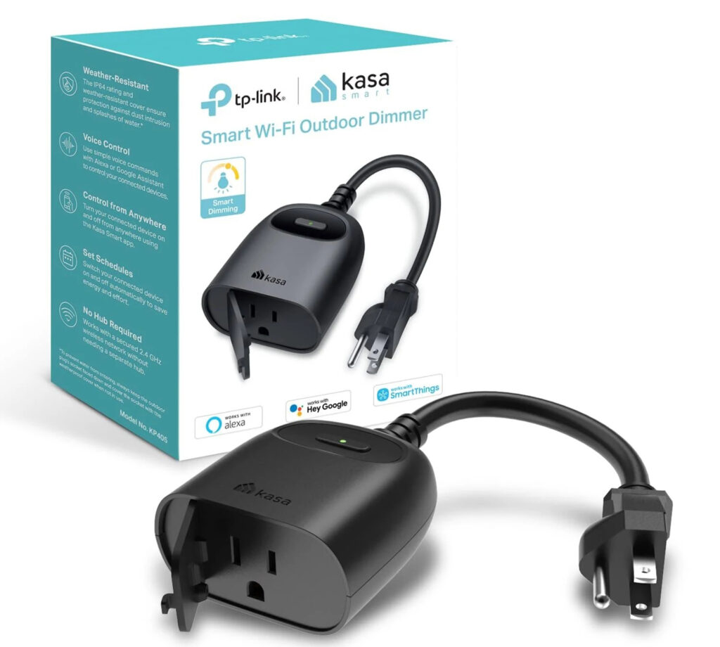 TP-Link Kasa Smart Wi-Fi Outdoor Dimmer (KP405)